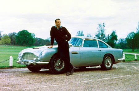 James Bond Aston Martin Car